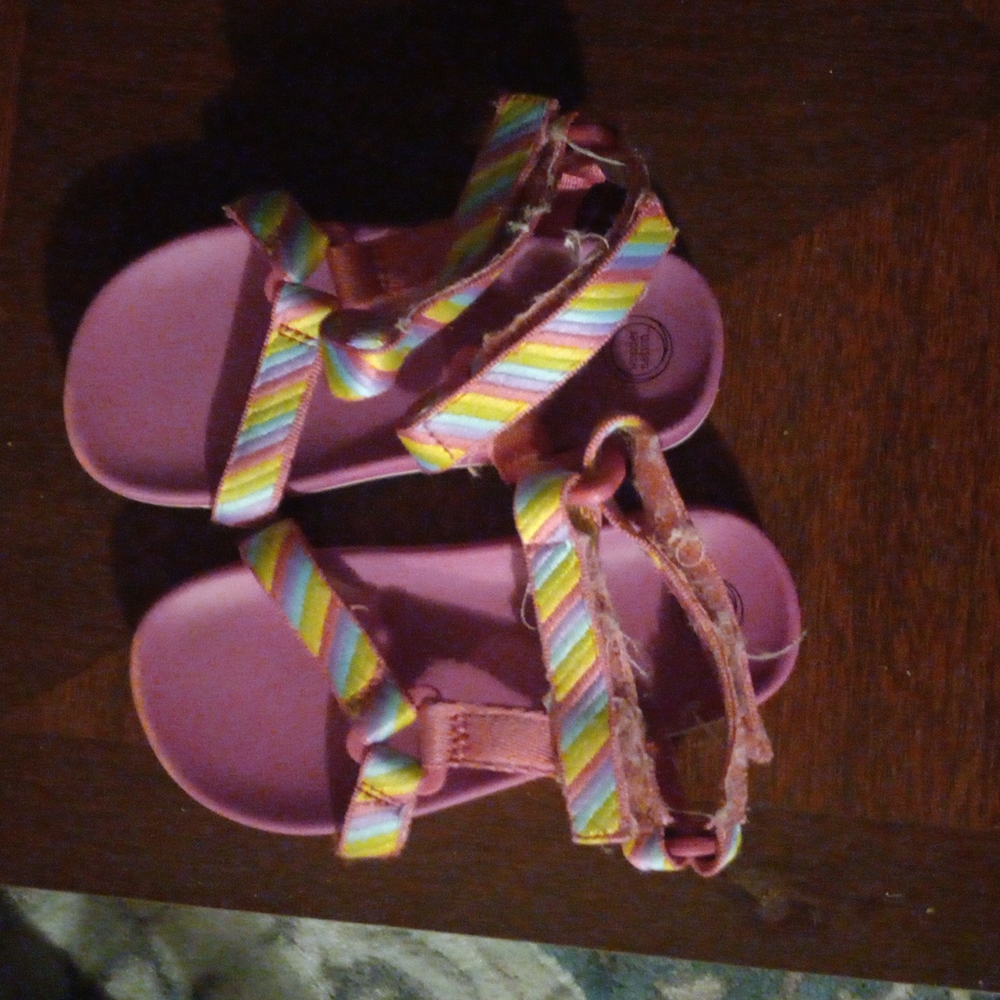 Little beach sandals